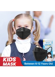 Mascarilla FFP2 Infantil Kn95 Masks for Children FPP2 6 to 12 years old ffp2fan Mask for children fp2 Mascarilla homology ada ffp2 niños ffp 2