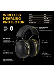 in the store!!! Shooting Headphones Bluetooth Earmuffs Noise Canceling Tactical Electronic Defender NRR 28db for Music