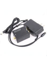 Digital to Analog Audio Converter Digital Toslink Coaxial Fiber Signal to Analog Audio Converter