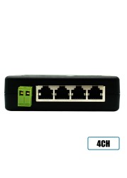 PoE Injector 4 Ports 8 Ports POE Splitter For CCTV Network POE Camera PoE IEEE802.3af Hot Sale