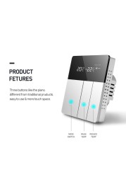 2022 Mijia Smart WiFi Thermostat Temperature Controller for Electric Water Floor Gas Boiler Heating Control Mi Home APP