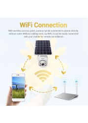 ESCAM QF280 1080p Wifi Version Shell Solar Security Surveillance Camera Waterproof Camera Smart Home Two Way Audio No Battery