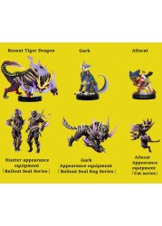 Monster Hunter Rising NFC Card for Resentment Tiger Dragon Ailu Cat for NS Switch Game Reward Card