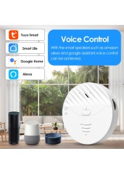 130dB Door and Window Vibration Alarm Tuya WiFi Home Protection Anti-theft Alarm Works with Alexa Google Home