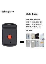 10Dip Multi Code Garage Door Remote Control 300MHz Multi Code 1089 3060 3089-11 4120 Slot Driving Door