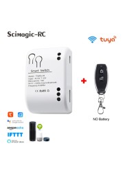 Smart Garage Door Opener Wireless Auto Open WiFi Relay SmartLife Controller Tuya APP Remote Control Alexa Google Home