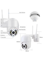 Original 2022 iP Camera 5MP HD Outdoor AI Human Audio Detection Wireless Security CCTV Camera Digital Surveillance Camera Wifi