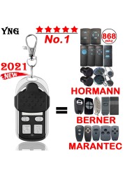 3pcs HORMANN HSM2 HSM4 868 Garage Remote Control Duplicator Marantec Digital D302 382 Door Remote Control Burner 868MHz Key Fob