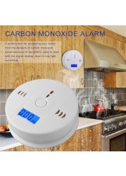 Security Loud 85db Photoelectric Carbon Monoxide Detector CO Gas Sensor Standalone CO Poisoning Gas Alarm Detector