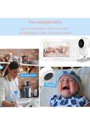 4.3 Inch 1080P Baby Monitor Two Way Audio Video Nanny Home Security Camera Babyphone Cameras Night Vision Temperature Monitoring