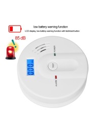 Brand New LCD Display Digital Carbon Monoxide Gas Poisoning Sensor Alarm Warning Detector JKD-603