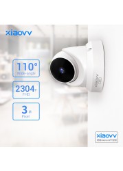 Xiaovv PTZ Dome Camera Q1 IP Camera Indoor WiFi Monitor Night Vision Smart Home Security Smart Home Surveillance Video Camera