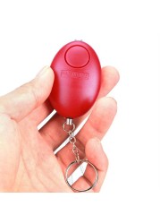 120db Self Defense Alarm Against Wolf Girls Women Alarm Personal Safety Protection Scream Loud Keychain Emergency Alarm