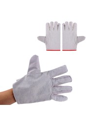 Non-slip Welding Construction Site Wear Resistant Canvas Work Safety Adult Multi-purpose Protective Gloves 24 Line Unisex