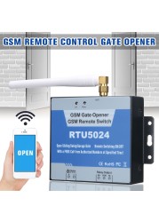 New G202 GSM Gate Opener Relay Switch 4G Remote Control 200 Door User Wireless Access Door Opener Free Call 850/900/1800/1900MHz