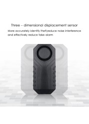 2022 Marlboze Waterproof Remote Control Motorcycle Electric Car Vehicle Security Anti-lost Reminder Vibration Warning Alarm