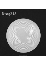 10pcs NTAG215 NFC Tag Sticker Key Patrol Label Rfid Tag For Access Control Card Jy16 21 Dropship