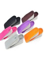 1 Pair Height Increasing Shoes Insoles For Shoes Foam Rubber Longer Shoe Insert Concave Invisible Inner Shoe Soles Color Random