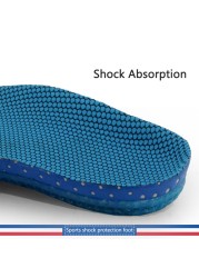 Insoles Silicone Unisex Mesh Breathable Insoles Orthotic Arch Support Shoes Cushion For Men Women Deodorization Sneakers Insert