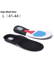 1 Pair Unisex Solid Silicone Gel Insoles Foot Care For Plantar Fasciitis Heel Spur Sports Shoe Pad Insoles Arch Orthotic Insole