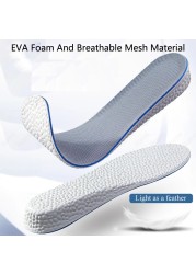 Memory Foam Height Increase Insoles For Men Women Shoes Insert Sneakers Heel Lift Mold EVA Material Increase Insole