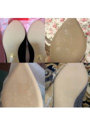 Shoe insole sticker protector for designer high heels self adhesive ground grip shoes protective bottoms outsole insoles