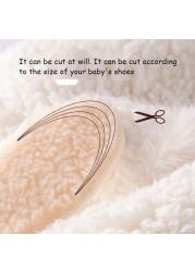 xiaomi children insole warm and cold proof imitation wool lamb cashmere for boys and girls in winter zapatos de mujer woman