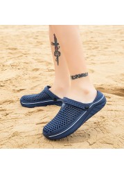 Airavata Beach Clogs Sandals Slippers Flip Flops 2021 New Summer Unisex Men Women Flat Garden Casual Sneakers Quick Drying