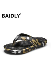 Plus Size New Summer Men Flip Flops High Quality Beach Sandals Anti-slip Zapatos Hombre Unisex Casual Shoes Drop Shipping