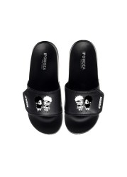 Unisex Anime Soft Bottom PVC Plain Buckle Slippers Babouche Sandals Slides