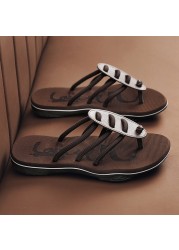 Thick Bottom Slippers Men Soft Bottom Sandal Sole Men Flip Flops EVA Non-slip Beach Summer Slippers Men Shoes