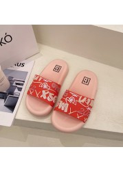 Thick Sole Women Slippers Summer 2022 Fashion Holiday Beach Slippers Comfortable Ladies Non-slip Home Slippers Zapatos de mujer