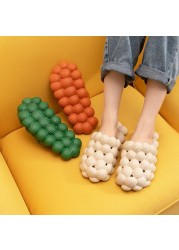 Bubble Slippers Women Slippers Flat Sandals Home Massage Bottom for Couple Men and Women Sandals 2022 Women Flip Flops