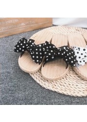 Summer Women Slippers Indoor Home Slides Fashion Female Bathroom Flip Flops Butterfly Knot Outdoor Beach Sandals