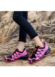 Women's hiking shoes, non-slip outdoor sports shoes, wear-resistant rubber sole, 36-42