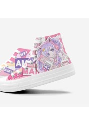 Japanese Cartoon Anime Printing Cool Girl Vulcanized Shoes Spring Autumn High Quality Canvas Shoes Student Gift Jk Casual Shoes