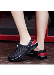 New unisex fashion beach sandals men thick sole slippers waterproof anti-slip sandals flip flops beach shoes for women men sandal