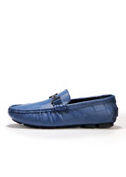 BTMOTTZ - Genuine Leather Men Moccasin Shoes, Driving Shoes, Breathable, Italian Luxury Brand, Handmade