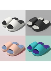 New 2022 Couple Women Slippers Home Slippers Summer Thicken Bottom Men's Sports Indoor and Outdoor Non-slip Shoes