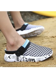 Summer Mesh Shoes Men Sandals Beach Slippers Male Sneaker Man Zuecos Sandalias Zapatos Hombre