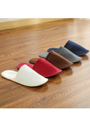 Disposable slippers non-slip thick slippers comfortable home travel portable thin bottom slippers zapatos mujer zapatillas casa