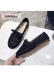 New women shoes fisherman shoes woman mesh breathable flat soft bottom women peas shoes female shoes flat shoes