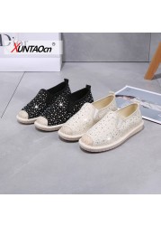 2022 Summer Fashion Women Sneakers Casual Shoes Female Mesh Flat Shoes Breathable Trainers Ladies Loafers Femme Tenis Feminino