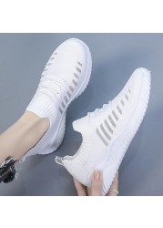 Lucifer Lightweight Breathable Flat Sneaker Women Spring Autumn Hollow Out Walking Shoes Woman Comfortable Non-slip Sneakers 2022