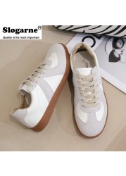 Men Women Spring Autumn New Sneakers Causal Sneakers For Lovers Couples Unisex Shoes Soft Durable Leather Sole Running Shoes