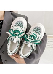 Women Sneakers Fashion 2022 Shoes Spring Summer Breathable Air Mesh Lace Up Casual Shoes Ladies Soft Flat Comfort Walking Shoes