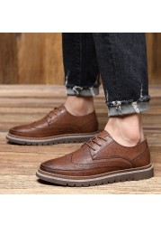 Men's Tooling Casual Shoes Men's Leather Shoes Footwear Comfortable Men's Shoes Men's Oxford Fashion Men's Sneakers