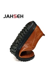 Brand Men Shoes Size 37~47 Soft Comfortable Driving Shoes Luxury Dress Shoes Genuine Leather Summer Walking Shoes Moccasins