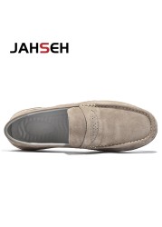 Summer Men Casual Shoes Luxury Brand Genuine Leather Men Loafers Moccasins Breathable Slip On Italian Style Driving Shoes