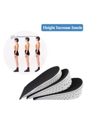 Heel Height Increase Insoles For Men Invisible Increase Lift Shoes Cushion EVA Half Increasing Insert Comfortable Foot Cushions